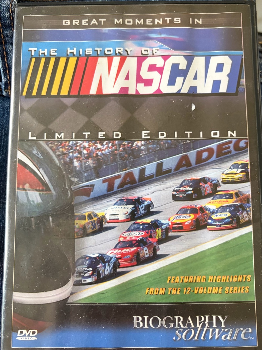 Nascar Limited Edition Documentary DVD - featuring 12 volume series highlights